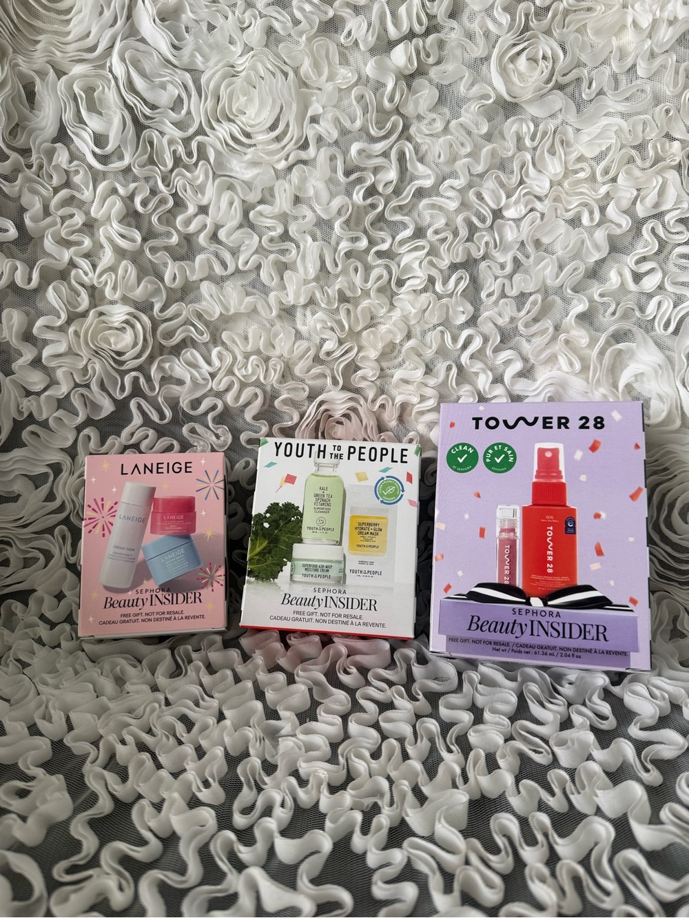 BNWT!LANEIGE &Youth to the people & tower 28  
3  package 💝💝💝💝